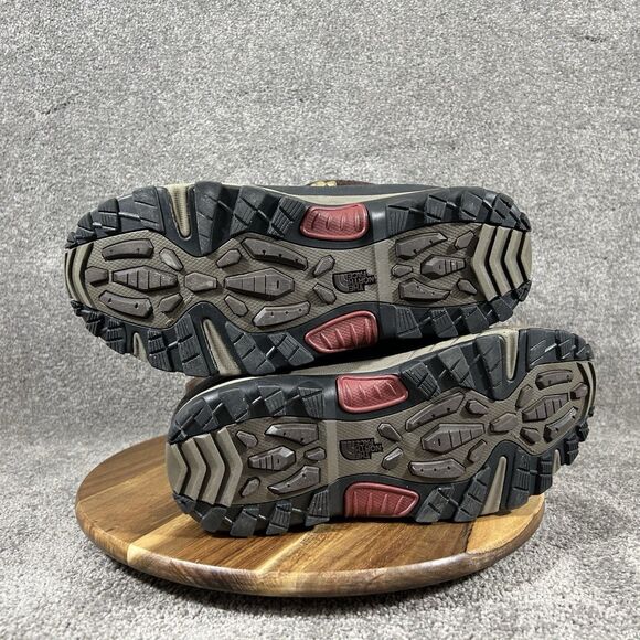 The North Face Chilkat II Luxe Mens Size 9 Black Brown Waterproof Winter Boots main image 9